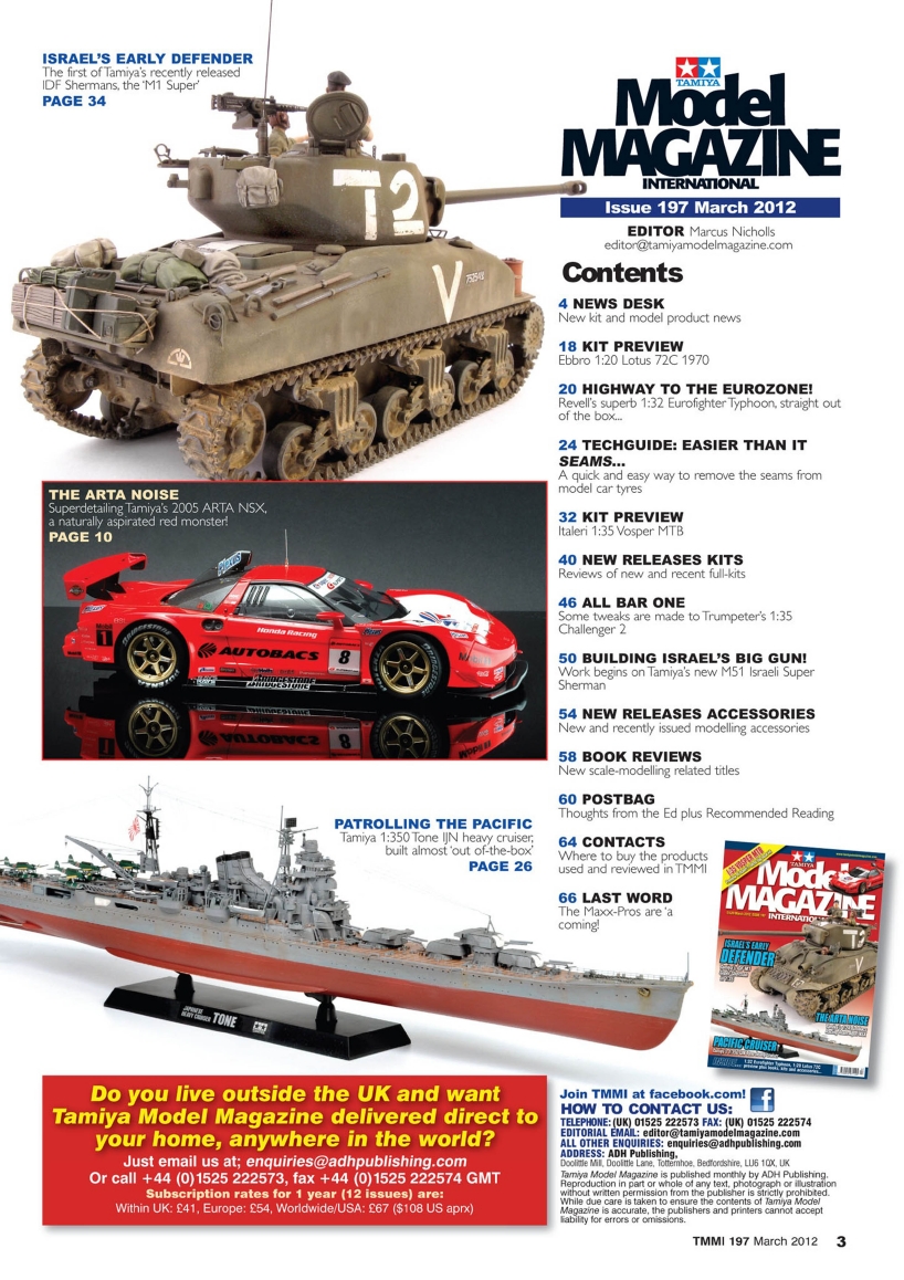 Tamiya Model Magazine 197 (2012-03)